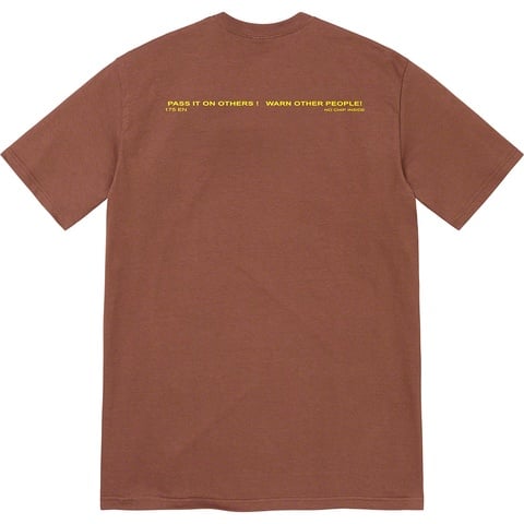 Supreme Warning Tee - Colorway