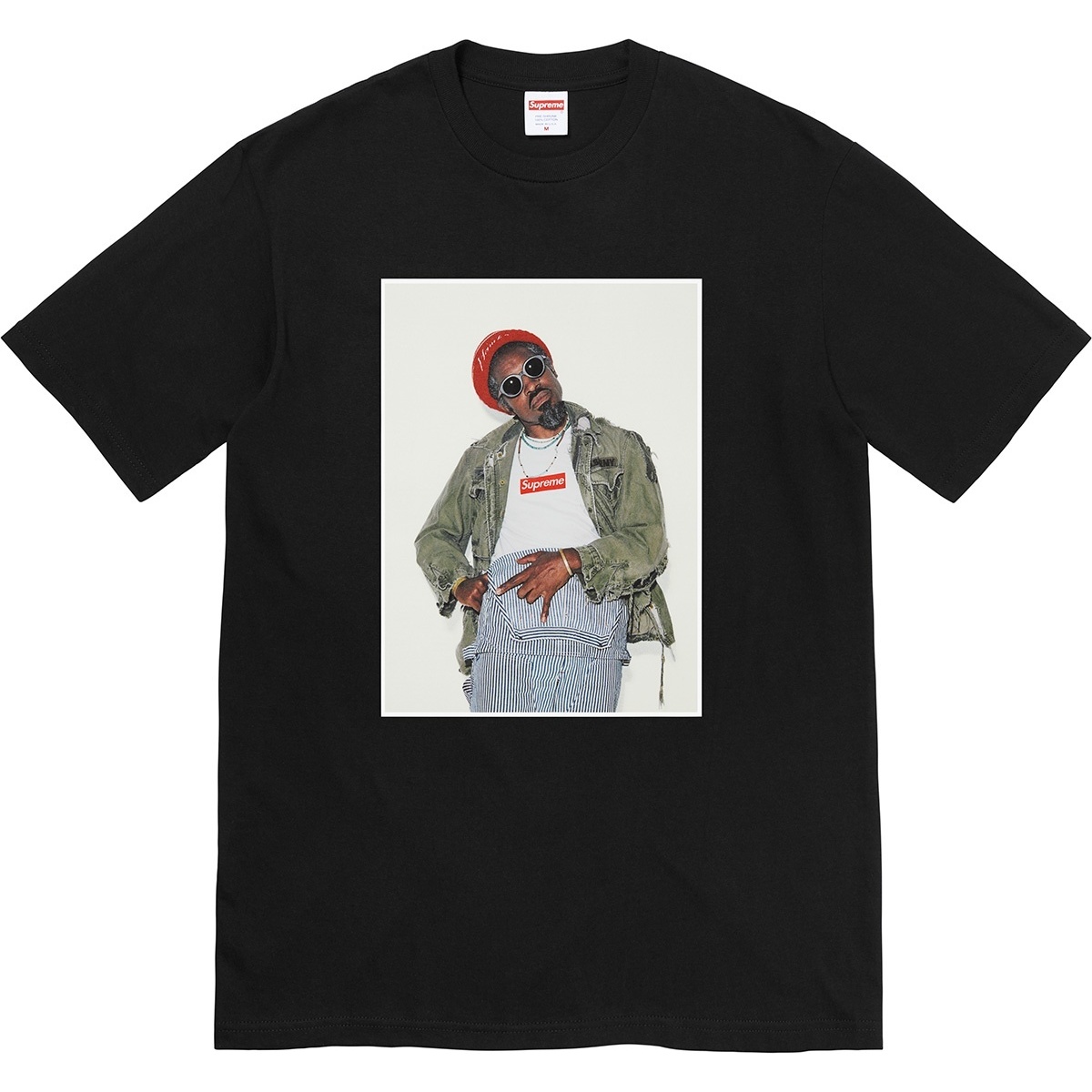 Supreme André 3000 Tee (fall/winter 2022) - $54.00