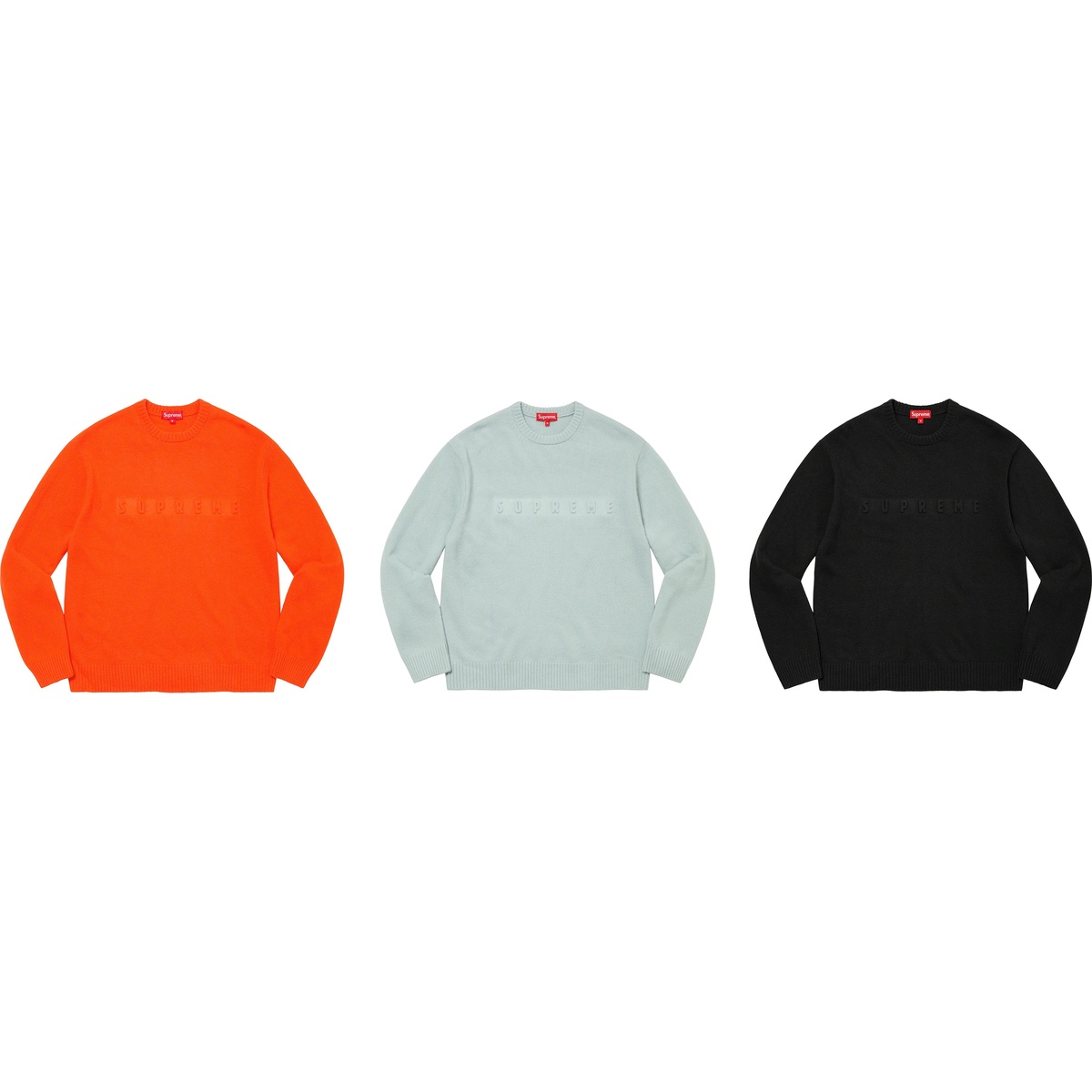 Embossed Sweater - fall/winter 2022 - Supreme