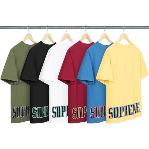 Supreme Contrast Appliqué S/S Top - $78.00