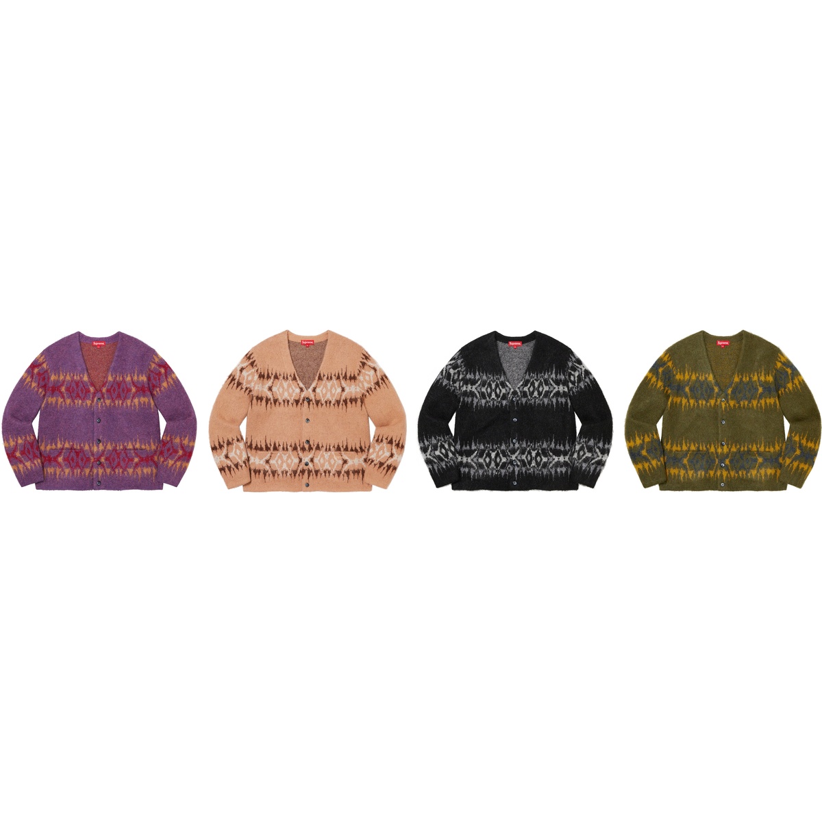 Abstract Stripe Cardigan - fall/winter 2022 - Supreme