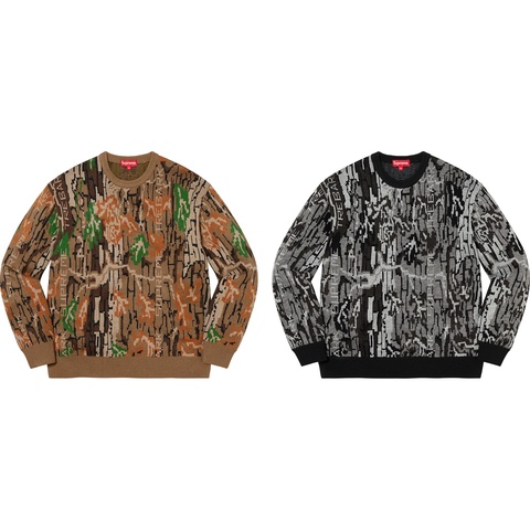 Trebark Camo Sweater - fall/winter 2022 - Supreme