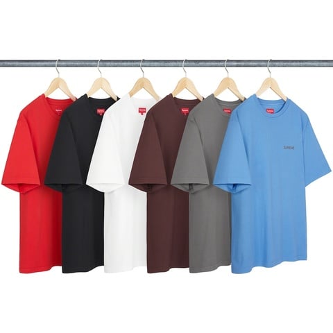 Supreme Washed Capital S/S Top - $54.00