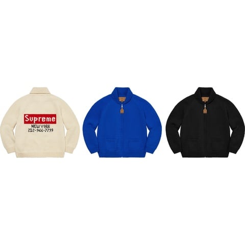Faux Fur Zip Up Cardigan - fall/winter 2022 - Supreme