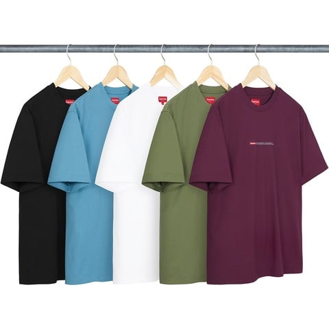 Property Label S/S Top - fall/winter 2022 - Supreme