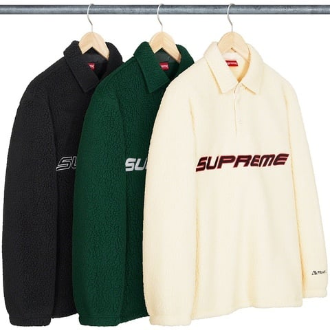 Polartec® L/S Polo - fall/winter 2022 - Supreme