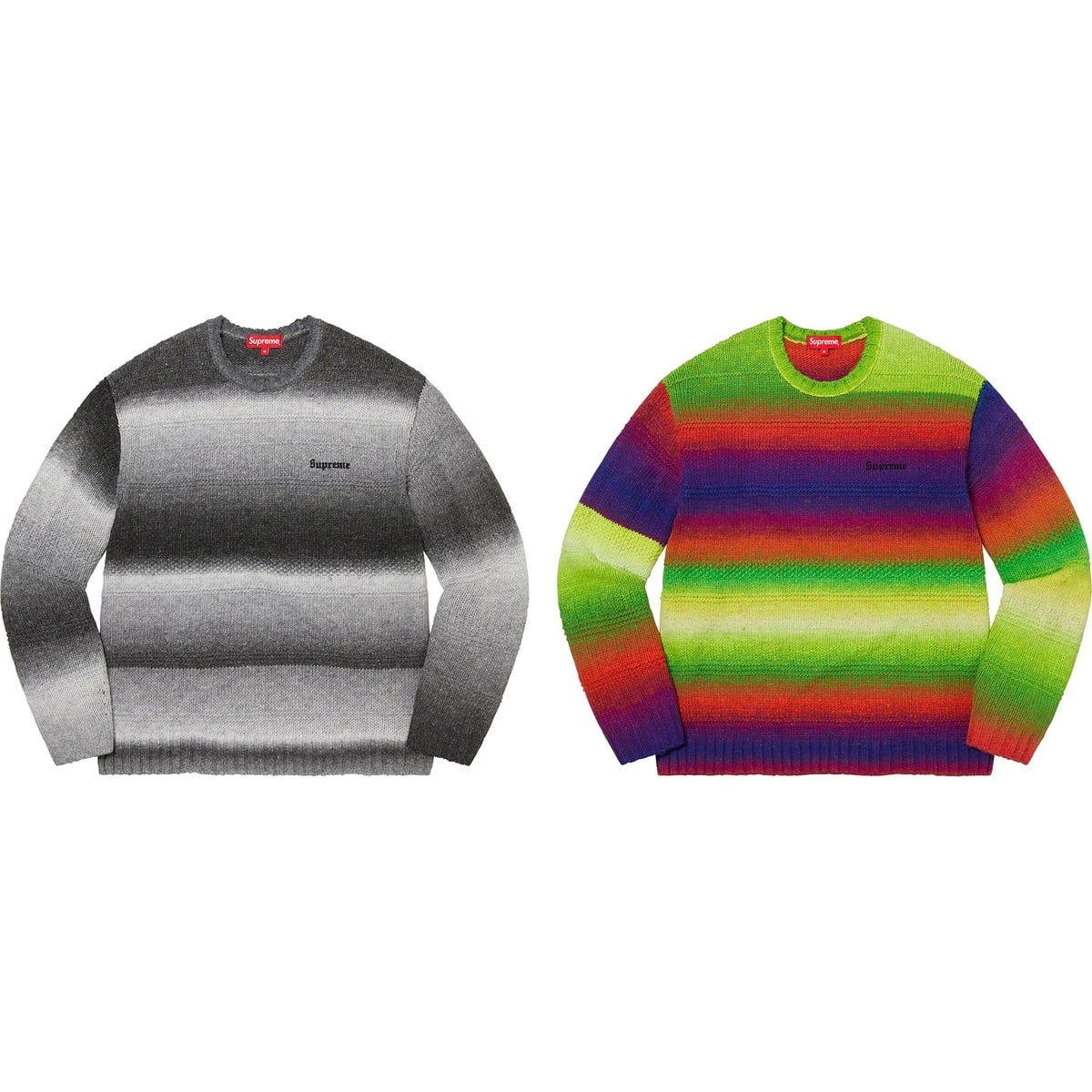 Gradient Stripe Sweater - SupremeCommunity