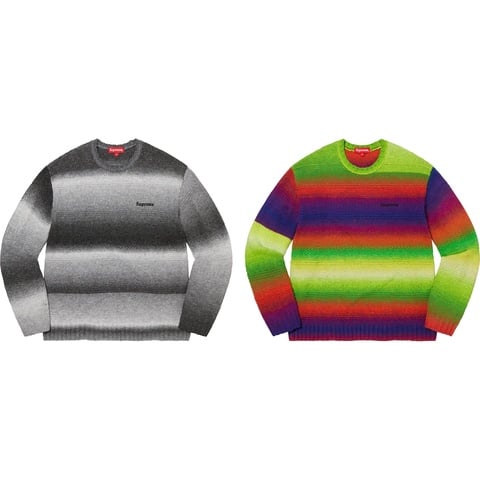 Gradient Stripe Sweater - fall/winter 2022 - Supreme