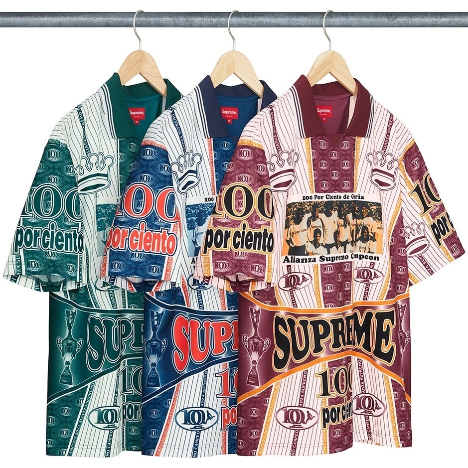 Por Ciento Soccer Jersey - fall/winter 2022 - Supreme