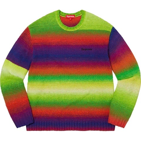 Gradient Stripe Sweater - fall/winter 2022 - Supreme