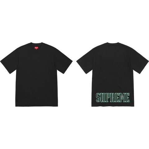 Contrast Appliqué S/S Top - fall/winter 2022 - Supreme