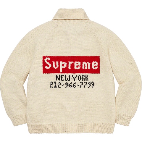 Supreme Box Logo Cowichan Sweater - Colorway