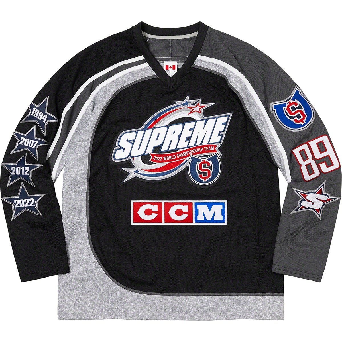Supreme Supreme CCM All Stars Hockey Jersey (FW22) - $248
