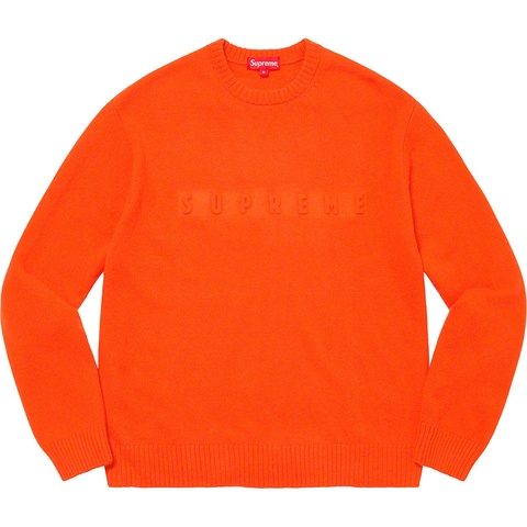 Embossed Sweater - fall/winter 2022 - Supreme