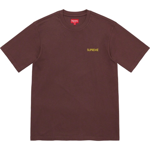 Supreme Washed Capital S/S Top - Colorway
