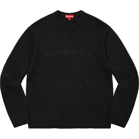 Embossed Sweater - fall/winter 2022 - Supreme