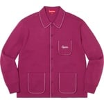 Supreme Contrast Stitch Button Up Sweater (FW22)