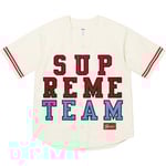 Supreme Denim Baseball Jersey (FW22)