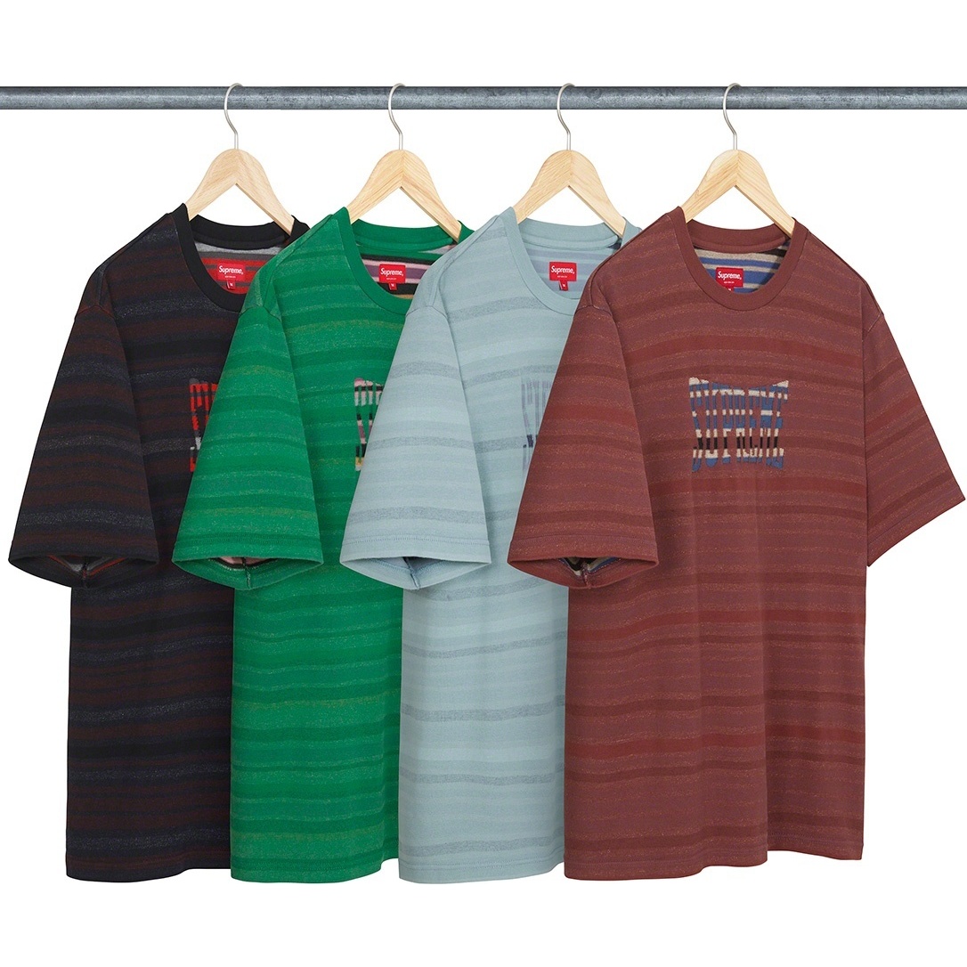 Supreme Inverted Stripe S/S Top (fall/winter 2022) - $88.00