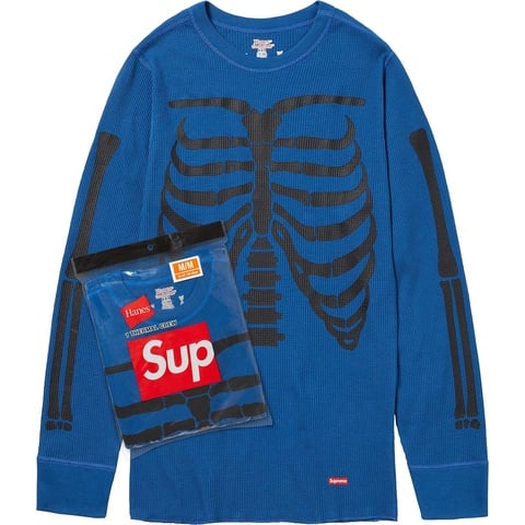 Supreme®/Hanes® Bones Thermal Crew (1 Pack) - Supreme