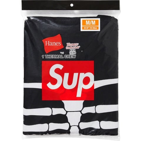Supreme Supreme®/Hanes® Bones Thermal Crew (1 Pack) - Colorway