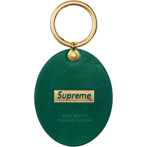 H*E様 Supreme guadalupe keychain Cuban La Guadalupe Leather Keychain - fall/winter 2023 - Supreme