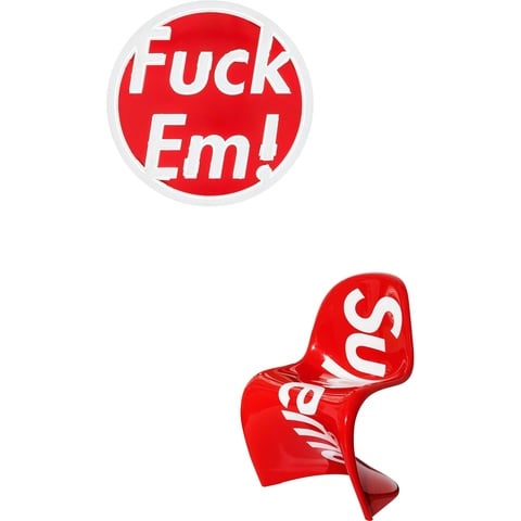 Large Fuck Em Neon Sign - fall/winter 2023 - Supreme