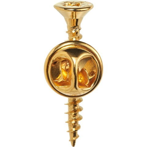 白亜紀 supreme screw pin gold × 2個 Screw Pin - fall/winter 2023 - Supreme