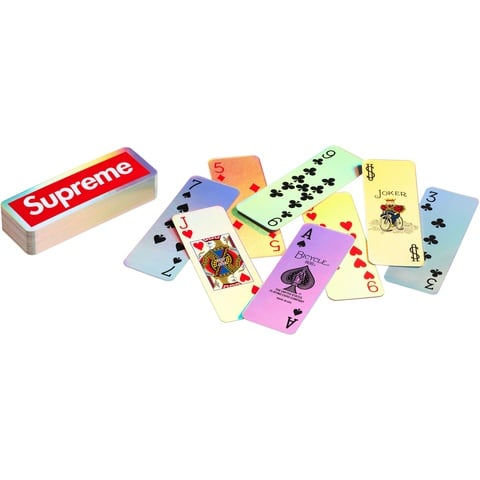 Supreme®/Bicycle® Holographic Slice Cards - Supreme