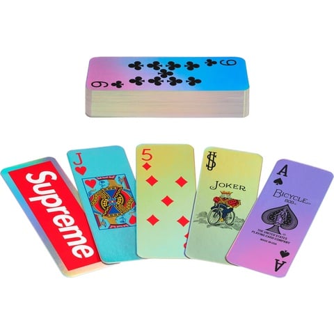 Supreme®/Bicycle® Holographic Slice Cards - Supreme