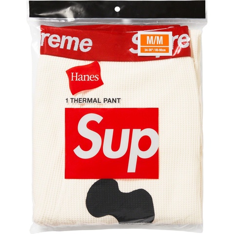 Supreme Supreme®/Hanes® Bones Thermal Pant (1 Pack) - Colorway