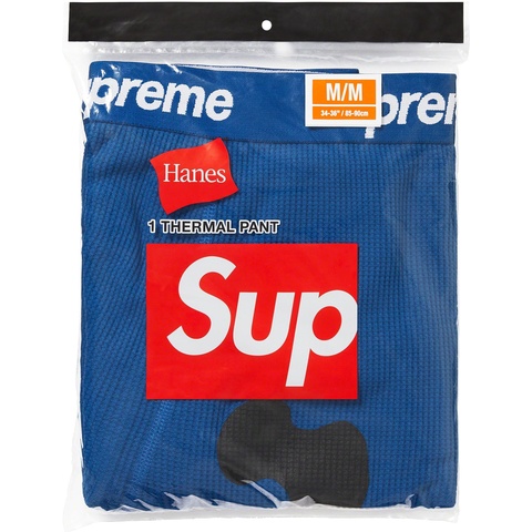 Supreme Supreme®/Hanes® Bones Thermal Pant (1 Pack) - Colorway