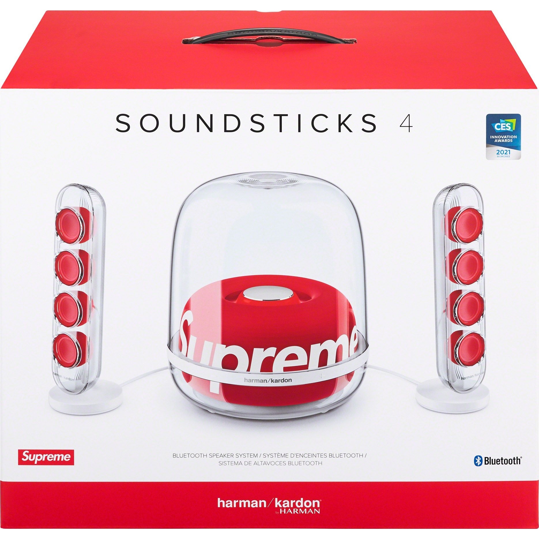 Supreme Supreme Harman Kardon Soundsticks (FW23) - $398