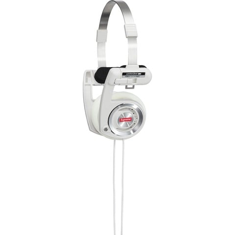 Supreme®/Koss PortaPro Headphones 白 Fall/Winter 2023 Preview – Supreme