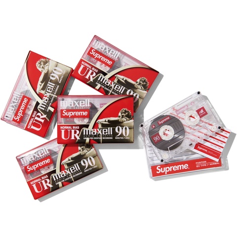 Supreme Supreme®/Maxell Cassette Tapes (5 Pack) - Colorway