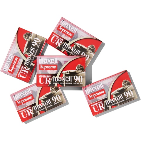 Supreme Supreme®/Maxell Cassette Tapes (5 Pack) - Colorway