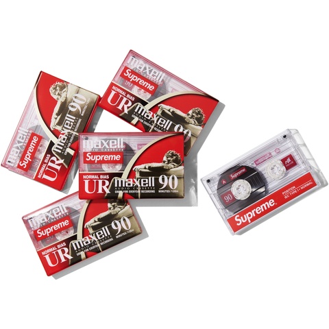 Supreme Supreme®/Maxell Cassette Tapes (5 Pack) - Colorway