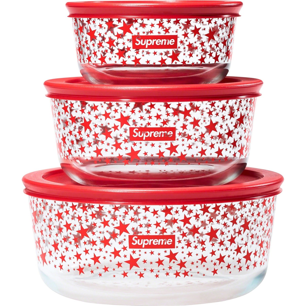 Supreme®/Pyrex® Bowls (Set of 3) - Supreme