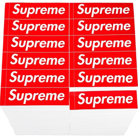 Supreme Supreme®/Rotary Hero Sticker Bricks Stool/Side Table - Colorway