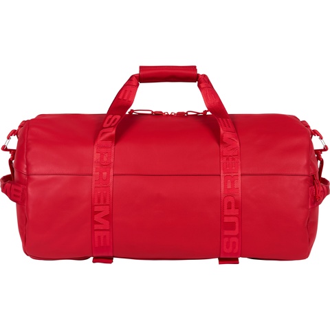 n*n様 Supreme Leather Duffle Bag（RED） Leather Duffle Bag - fall/winter 2023 - Supreme