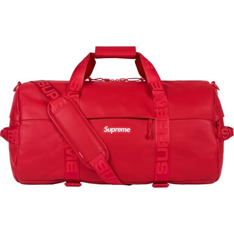 Leather Duffle Bag - fall/winter 2023 - Supreme
