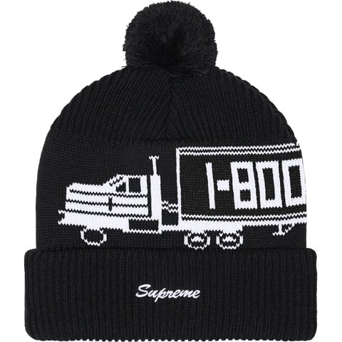 Supreme 18-Wheeler Beanie - Black