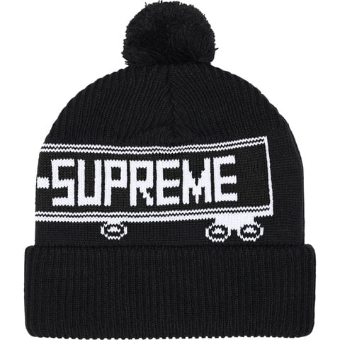 Supreme 18-Wheeler Beanie - Black