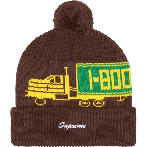 Supreme 18-Wheeler Beanie - Brown