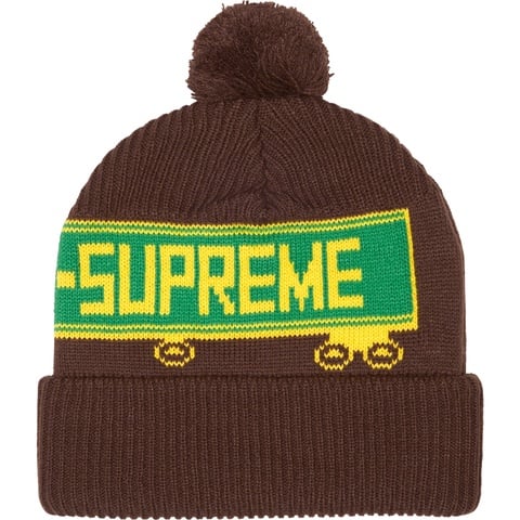 Supreme 18-Wheeler Beanie - Brown