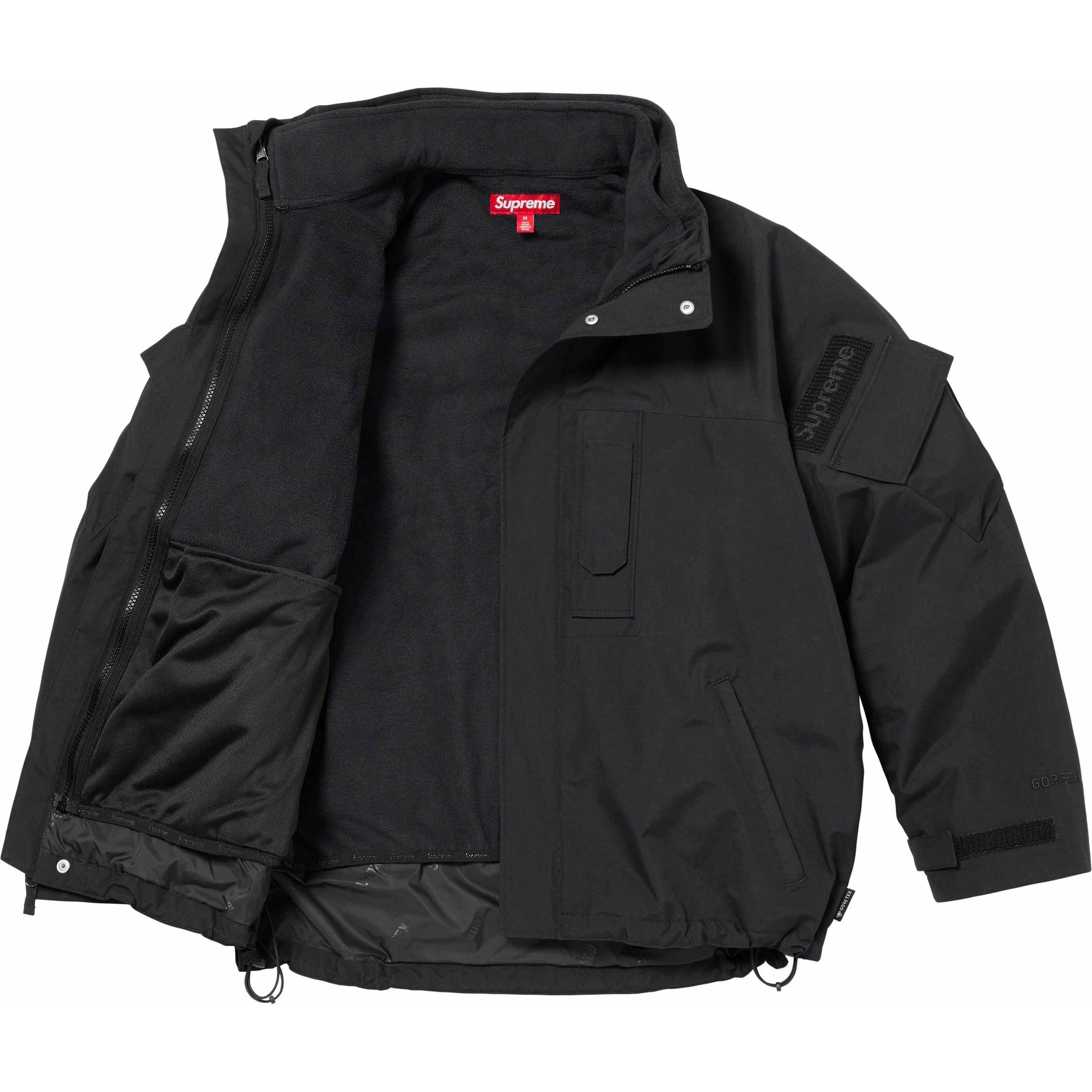 Supreme 2-in-1 GORE-TEX Polartec Liner Jacket (FW23) - Black - $398