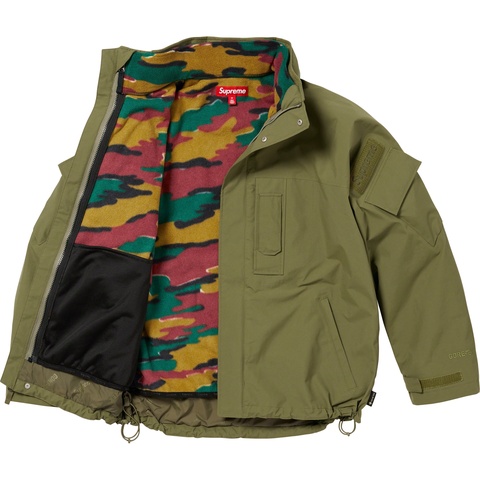 Supreme 2-in-1 GORE-TEX Polartec® Liner Jacket - Olive