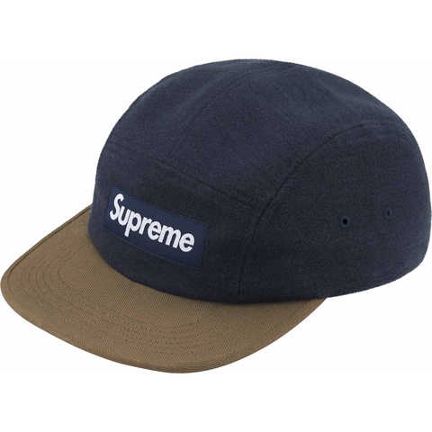 Supreme 2-Tone Camp Cap - Navy