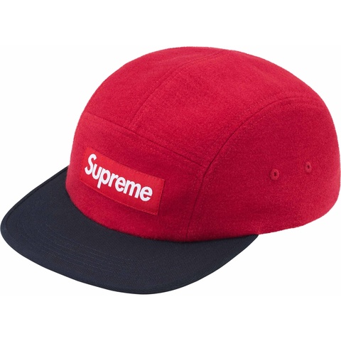 Supreme 2-Tone Camp Cap - Red