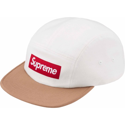 supreme キャップ　2-Tone Denim Camp Cap ホワイト 2-Tone Camp Cap - fall/winter 2023 - Supreme